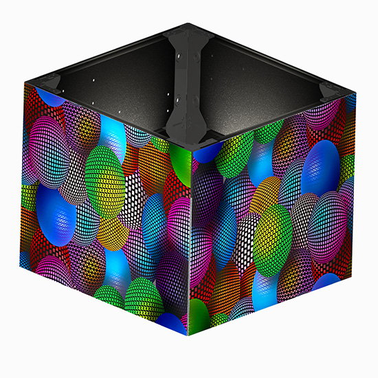 Sabis na Farko 90 Fitilar LED Na Nunin Squre Shafin LED
